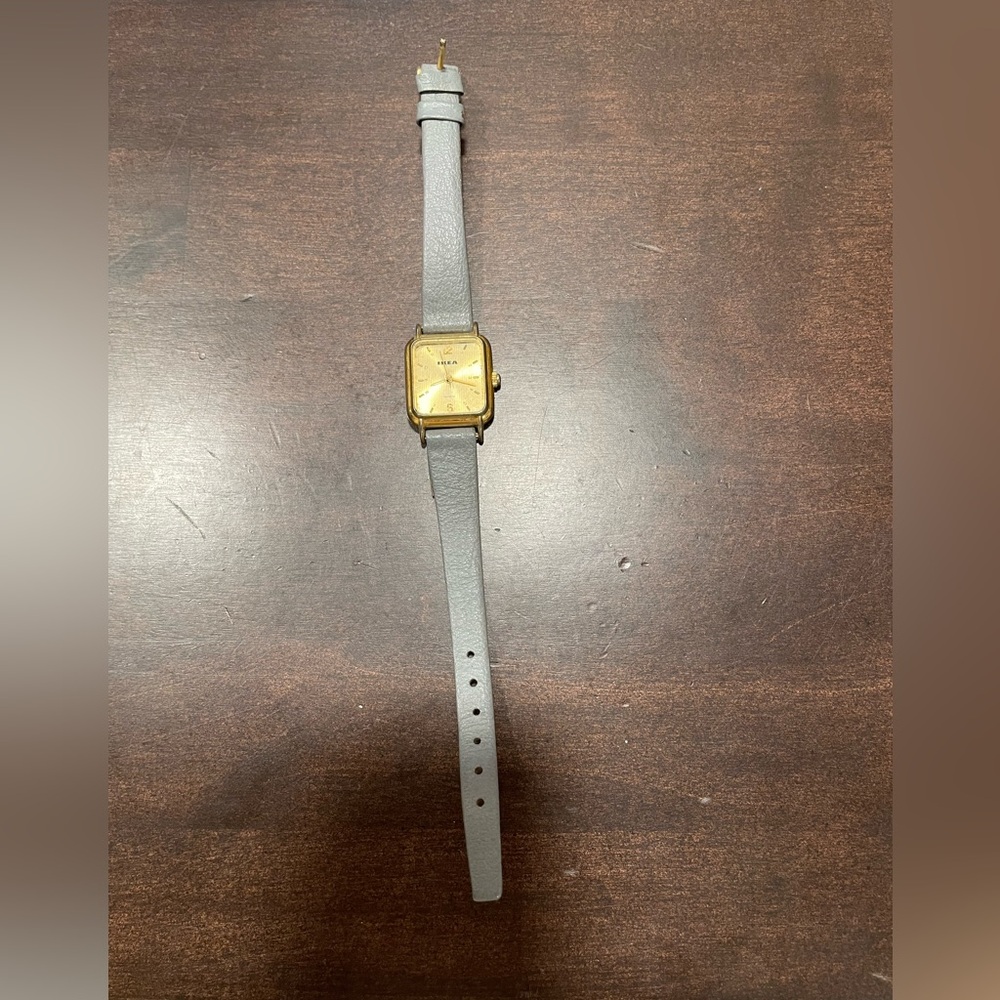 IKEA 1990 staff gift women’s quartz watch with Gray Strap
